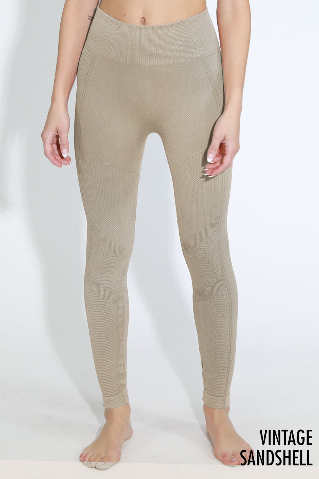 La Brea Leggings | Vintage Sandshell