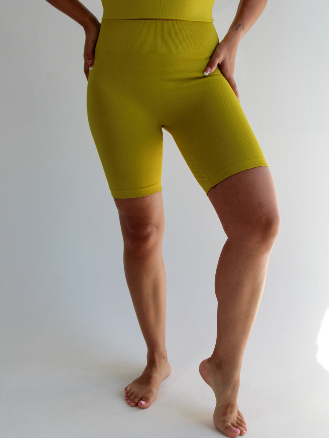 Altadena Biker Shorts | Olive Oil