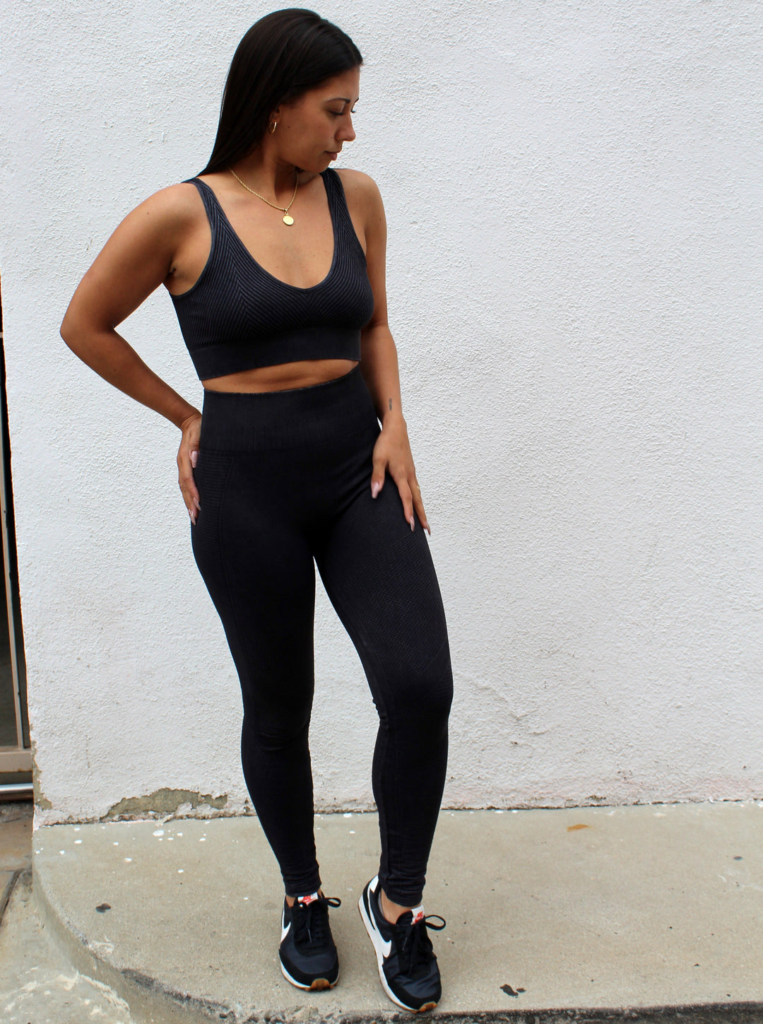 Tustin Reversible Bralette | Vintage Black